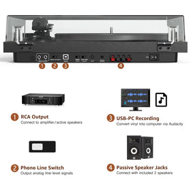 Udreamer Bluetooth input and output for flexible wireless playback