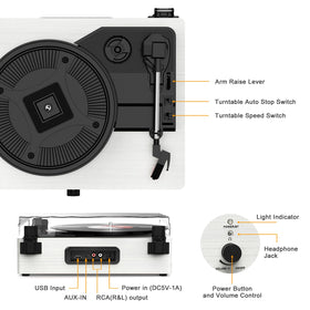 Udreamer headphone jack in use enabling private listening convenience