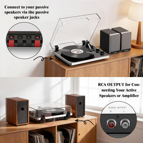 Udreamer vinyl record player pitch control for precise tempo