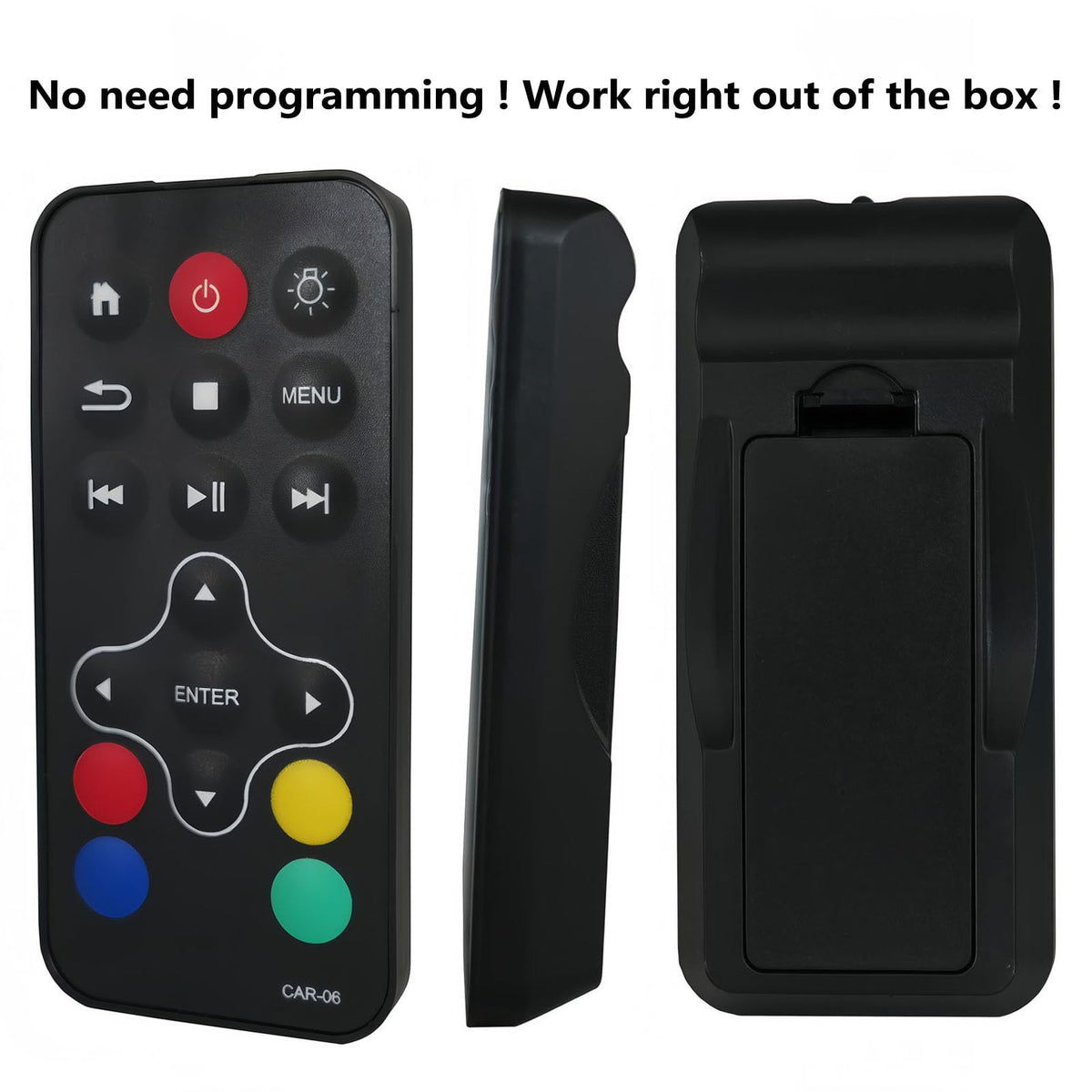 Uehba replacement remote in Honda Odyssey interior, demonstrated in-car use.