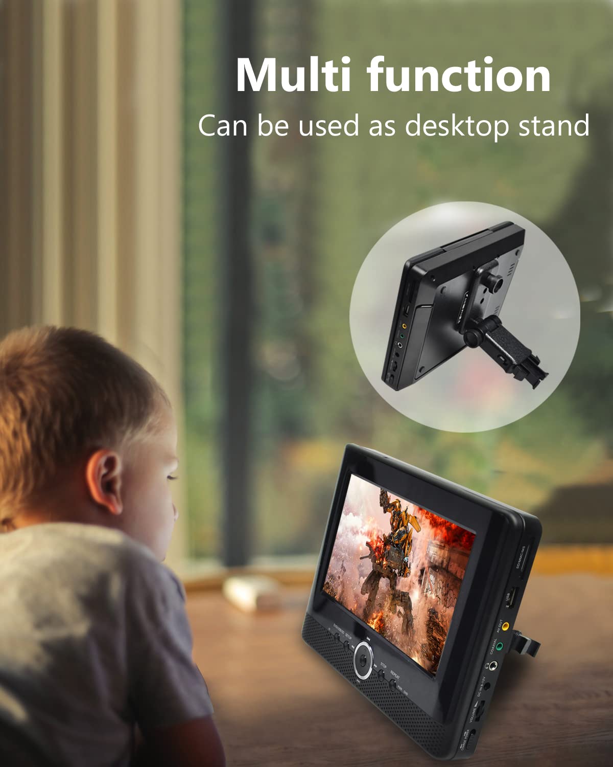 UEME dual-screen on headrest in use delivers shared viewing for passengers.