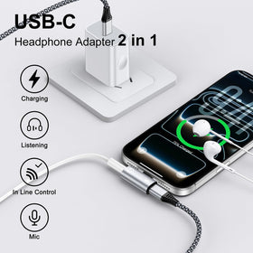 Uenlio 60W PD charging dongle powers devices while listening