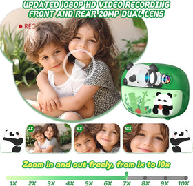 Uffylle panda instant print paper close-up showing waterproof paper