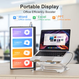 UFYQL side profile highlighting ultra-slim 0.52-inch design for effortless travel