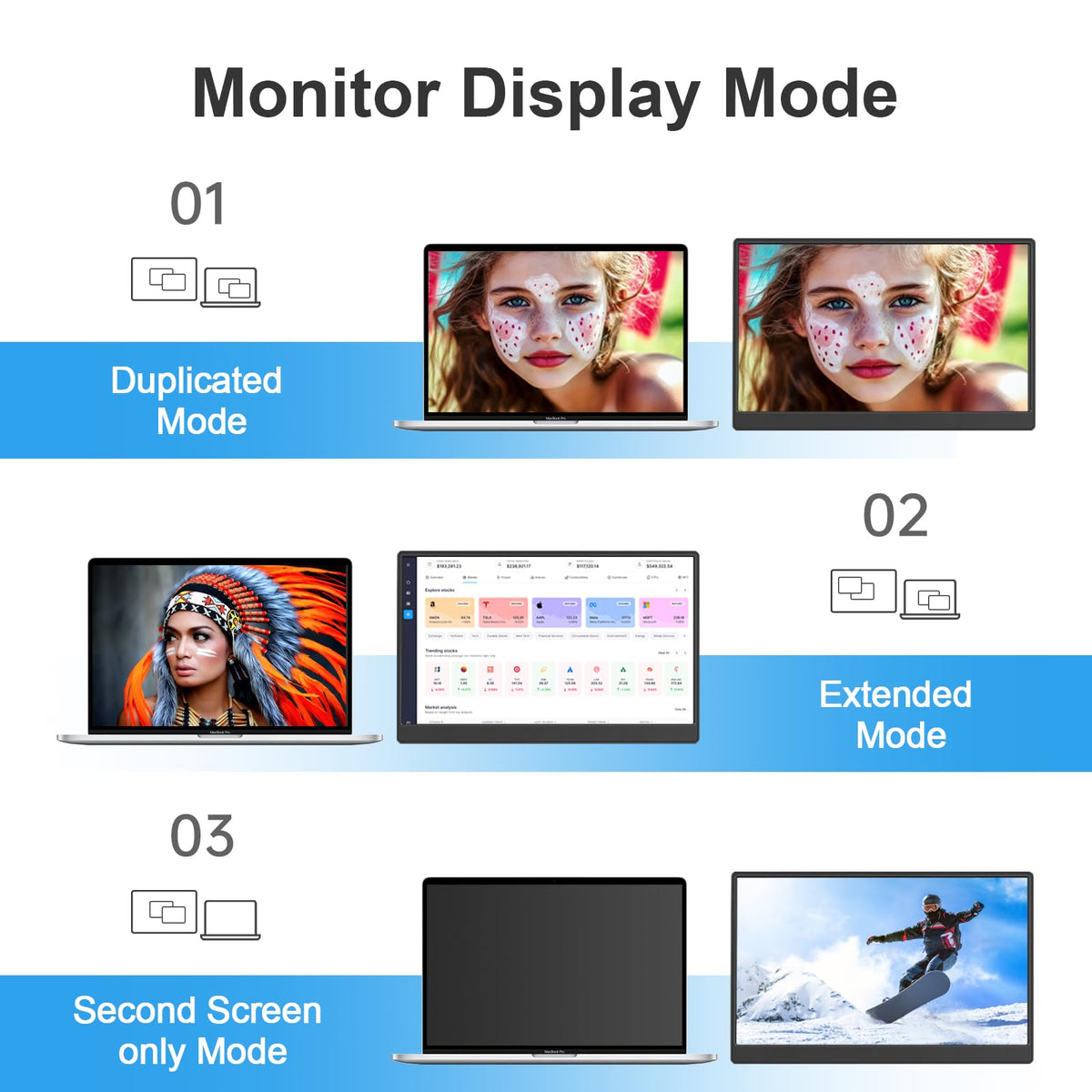 UFYQL built-in speakers and 3.5mm jack offering clear sound options