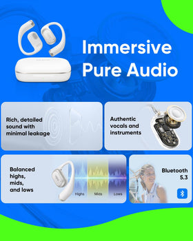 UGEE premium headphones soft ear pads provide comfortable listening for extended sessions.