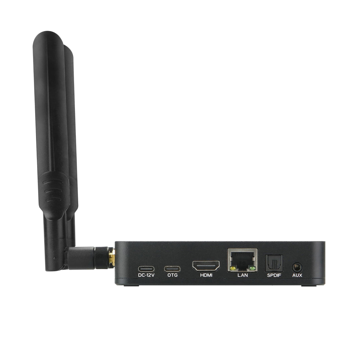 Ugoos AM9 PRO box top view highlights compact profile