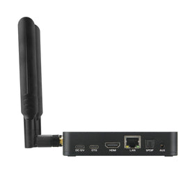Ugoos AM9 PRO box top view highlights compact profile