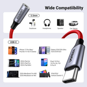 UGREEN compact, durable dongle ready for travel and daily use