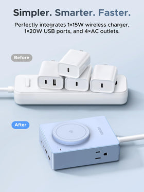 UGREEN desk charging station suitable for office and conference spaces