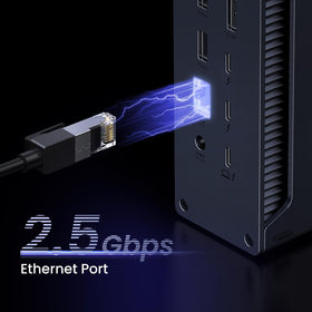 UGREEN Dock USB-C and USB-A ports for fast data transfer