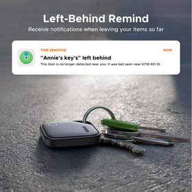UGREEN FineTrack tag showing 2-year replaceable battery life