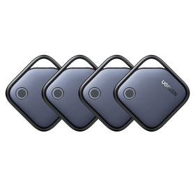 UGREEN FineTrack packaging front showing 4-pack and Apple Find My compatibility for peace of mind