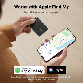 UGREEN FineTrack wallet card with Apple Find My integration helps locate valuables quickly