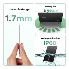 UGREEN FineTrack Slim G IP68 waterproof protection against rain and dust