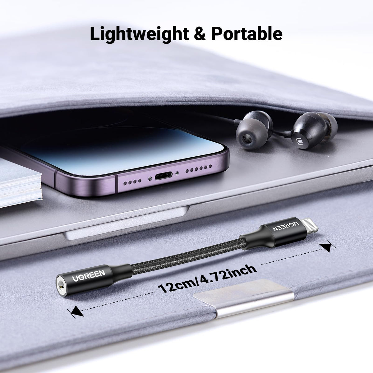 UGREEN Lightning to 3.5mm – built to secure connections without fuss.