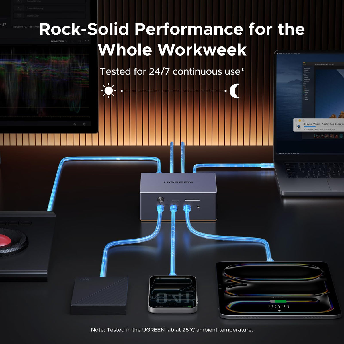 UGREEN Maxidok AI cooling keeps performance stable during heavy workloads