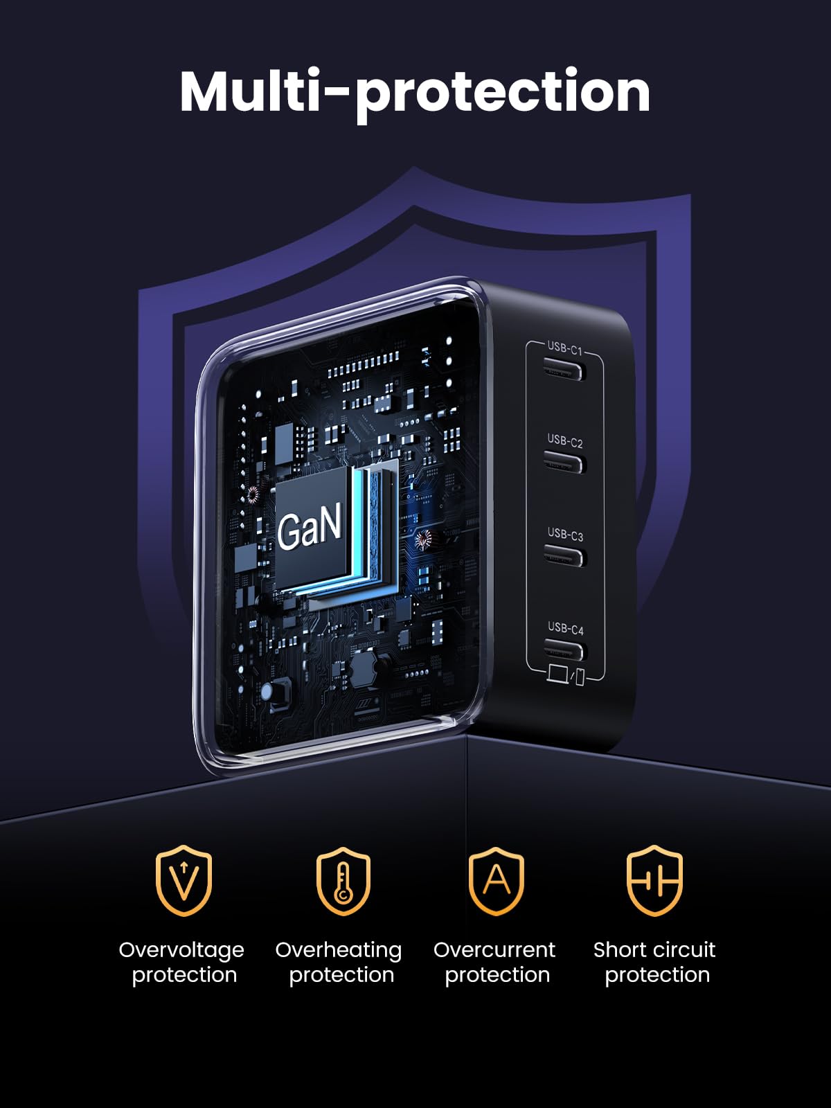 UGREEN Nexode packed inside travel bag, emphasizing convenience for commuters and travelers