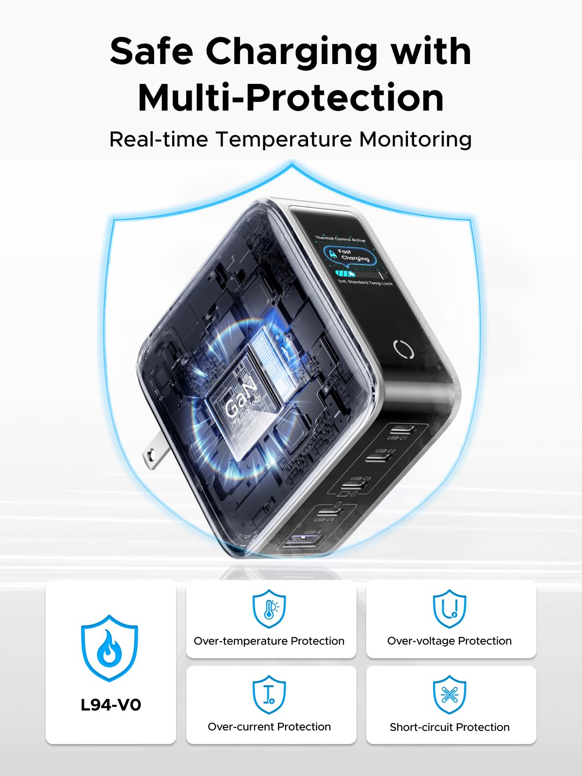 UGREEN Nexode Pro 100W compact travel-friendly design