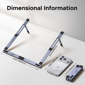 UGREEN portable laptop stand quick setup for flexible workspaces.