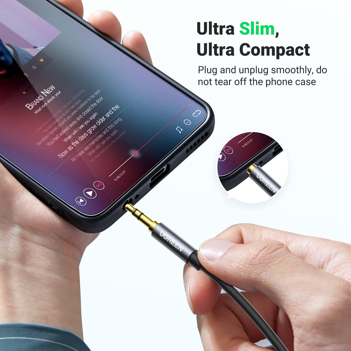 UGREEN protects the device port from frequent plugging and unplugging.