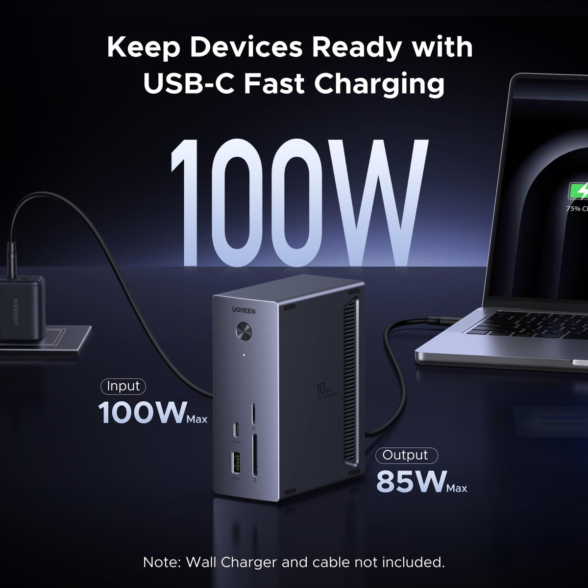UGREEN Revodok Gigabit Ethernet provides reliable wired network