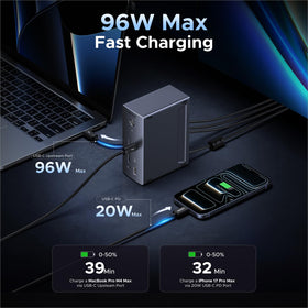 UGREEN Revodok Max dual 4K monitor setup delivering crisp visuals.
