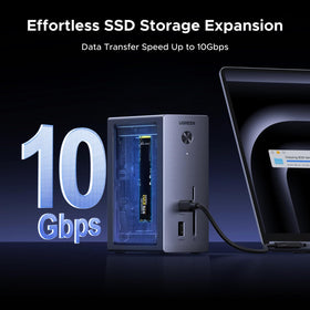 UGREEN Revodok USB-A 5Gbps ports enable fast transfers for work