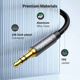 UGREEN shielded cable minimizes interference for crisper sound.