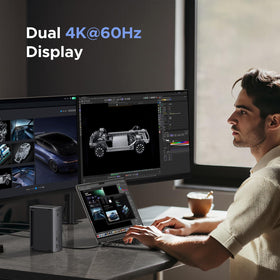 UGREEN Dock single 8K30Hz display option for high-detail viewing