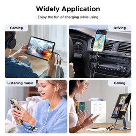 UGREEN compact travel-friendly design ideal for on-the-go charging.