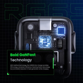UGREEN Uno plastic finish and texture detail showing premium build quality benefit