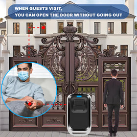 UHPPOTE electric strike door lock demonstrates reliable 12V security for commercial doors.
