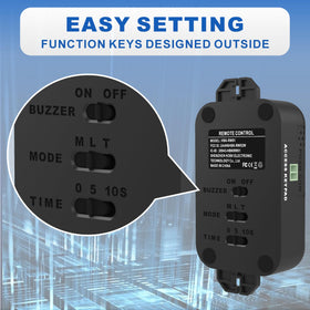 UHPPOTE RF signal through glass and walls enables flexible placement and access.