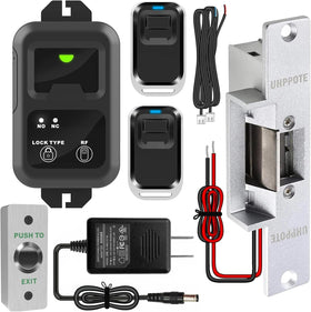 UHPPOTE wireless remote entry control enables quick access for visitors from a distance.