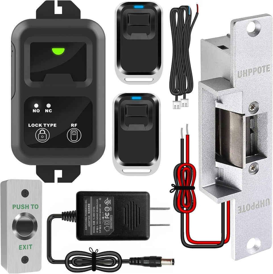 UHPPOTE wireless remote entry control enables quick access for visitors from a distance.