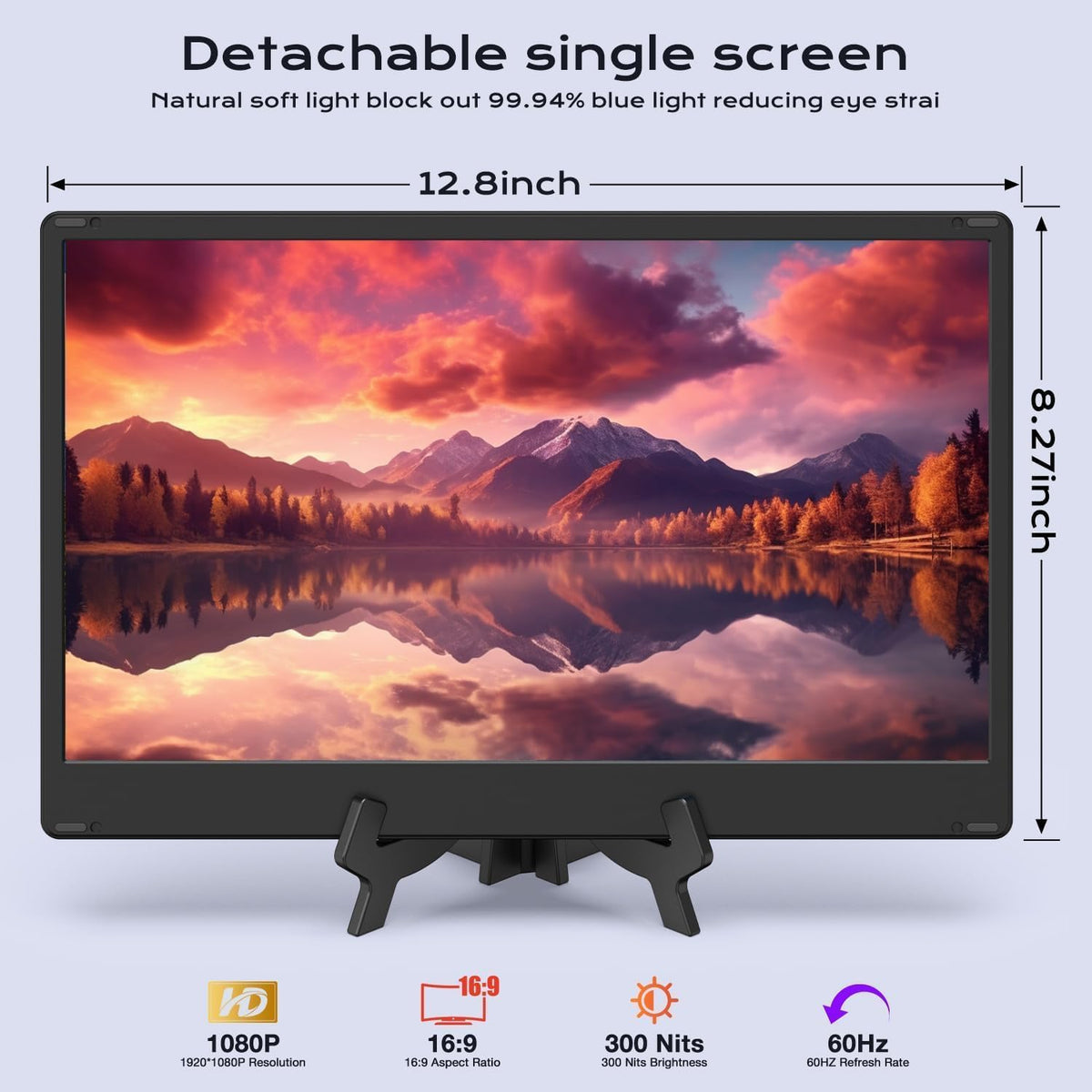 UK BONITOYS triple-screen extender shows 360° rotation for flexible viewing angles.