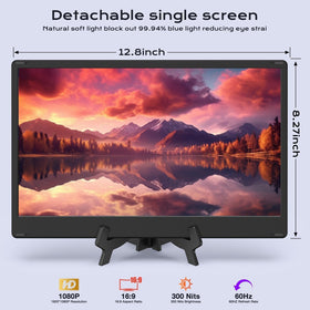 UK BONITOYS triple-screen extender shows 360° rotation for flexible viewing angles.