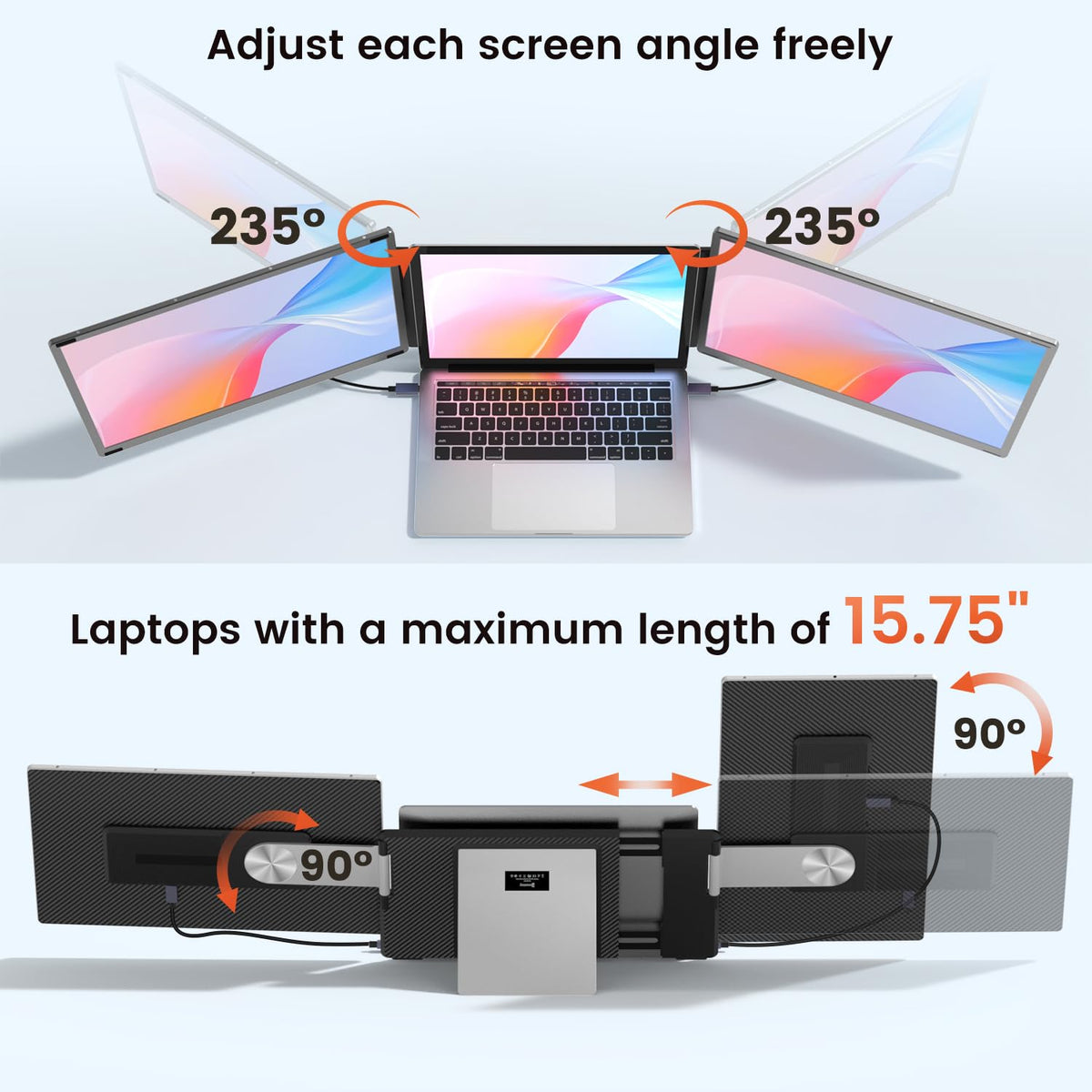 UK BONITOYS detach mode reveals easy-to-carry modular design.