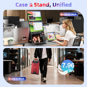 UK Bonitoys All-in-One Portable Design keeps your workstation organized on the go