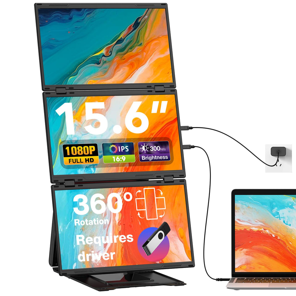UK Bonitoys Quad Screen Extender expands workspace for focused multi-monitor coding