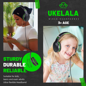 UKELALA braided cable detail showing tangle-resistant cord and reliable durability