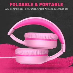 UKELALA child wearing one headset showing secure fit and focused listening benefit