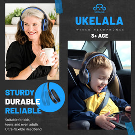 UKELALA U2B built-in microphone for clear calls.