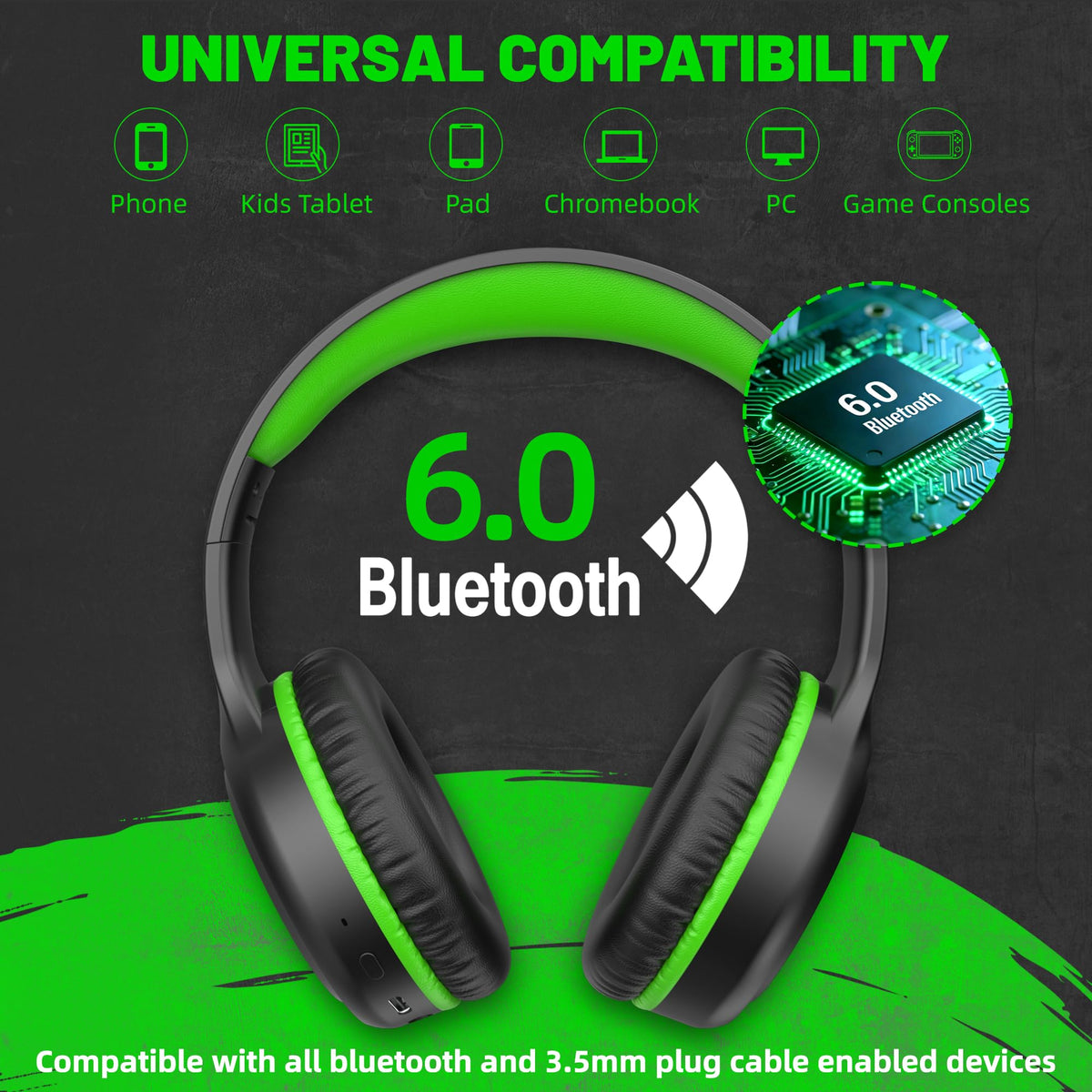 UKELALA U2B with 3.5mm cable connected for wired playback when needed