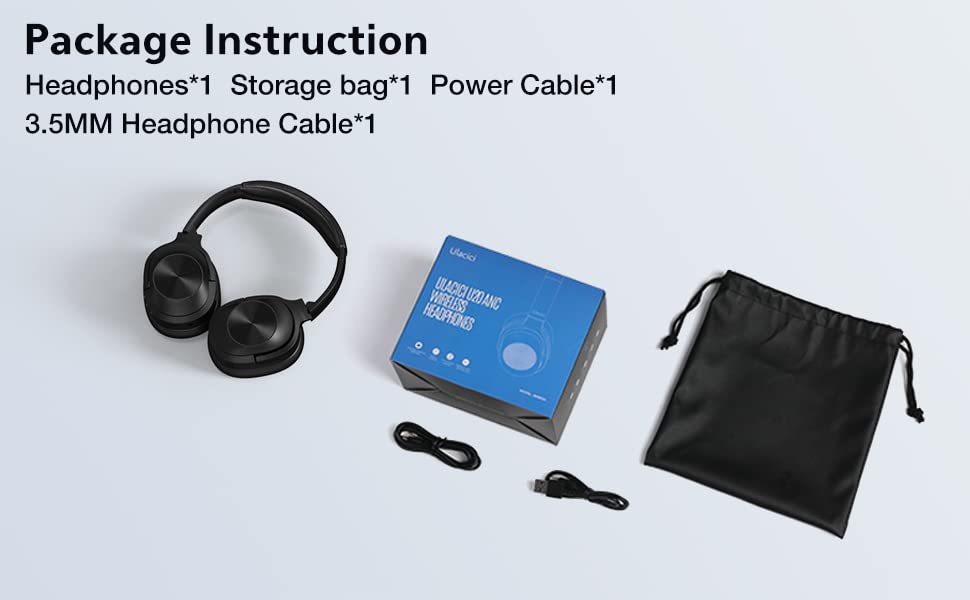 Ulacici unboxed with cable and pouch highlighting ready-to-go accessories