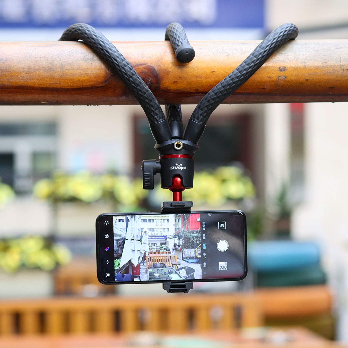 ULANZI doubles as a selfie stick for on-the-go photos.