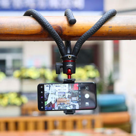 ULANZI doubles as a selfie stick for on-the-go photos.