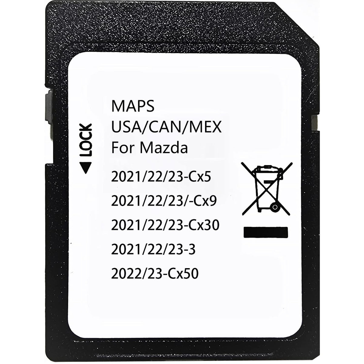 Ulfeng Latest Navigation SD Card packaging shows quick install and updated maps.