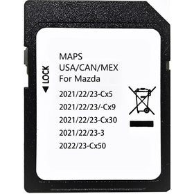Ulfeng Latest Navigation SD Card packaging shows quick install and updated maps.